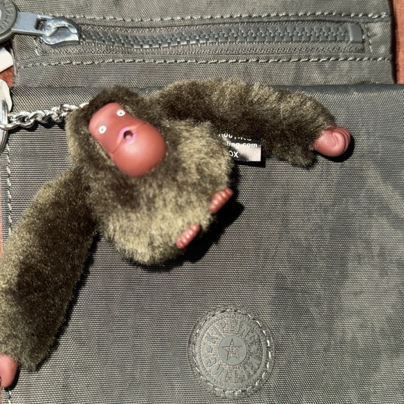 KIPLING purse NEW Eldorado Nylon Crossbody Mini Waterproof Bag Monkey Keychain - Picture 2 of 6